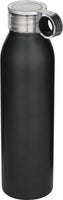 Grom RCS-teräksinen vesipullo 650 ml. Esim. 10kpl. laserkaiverruksella.
