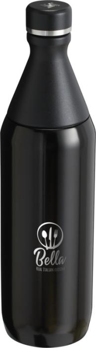 Stanley All Day Slim 600 ml vesipullo. Esim. 10kpl. laserkaiverruksella.