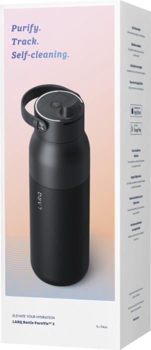 LARQ PureVis™ 2.0 1000ml, Älykäs itsepuhdistuva vesipullo