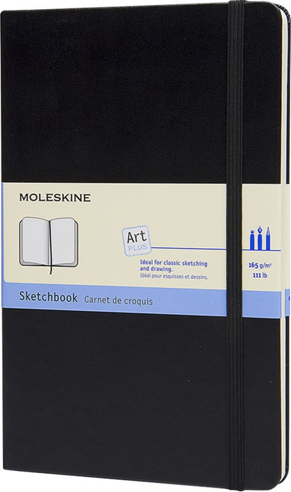 Moleskine suuri luonnoslehtiö. Esim. 25kpl. digitaalisella painatuksella.