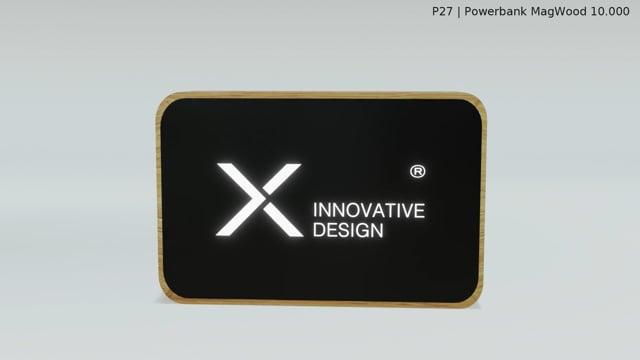 SCX.design P27 Bambu MagSafe Varavirtalähde. Esim. 25kpl. merkkauksella.
