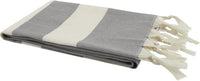 Ylellinen ja vastuullinen Anders hamam-pyyhe painatuksella. Eri värejä. Alk. 14€+alv./kpl. 10 setissä.