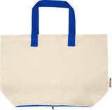 Sierra 140 g/m² GRS kierrätetty taitettava puuvilla laukku 7L. Alkaen 50kpl. painatuksella.