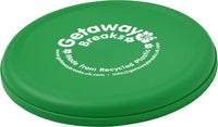 Orbit frisbee kierrätysmuovia. esim. 25kpl. 1-väri painatuksella.