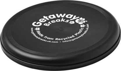Orbit frisbee kierrätysmuovia. esim. 25kpl. 1-väri painatuksella.