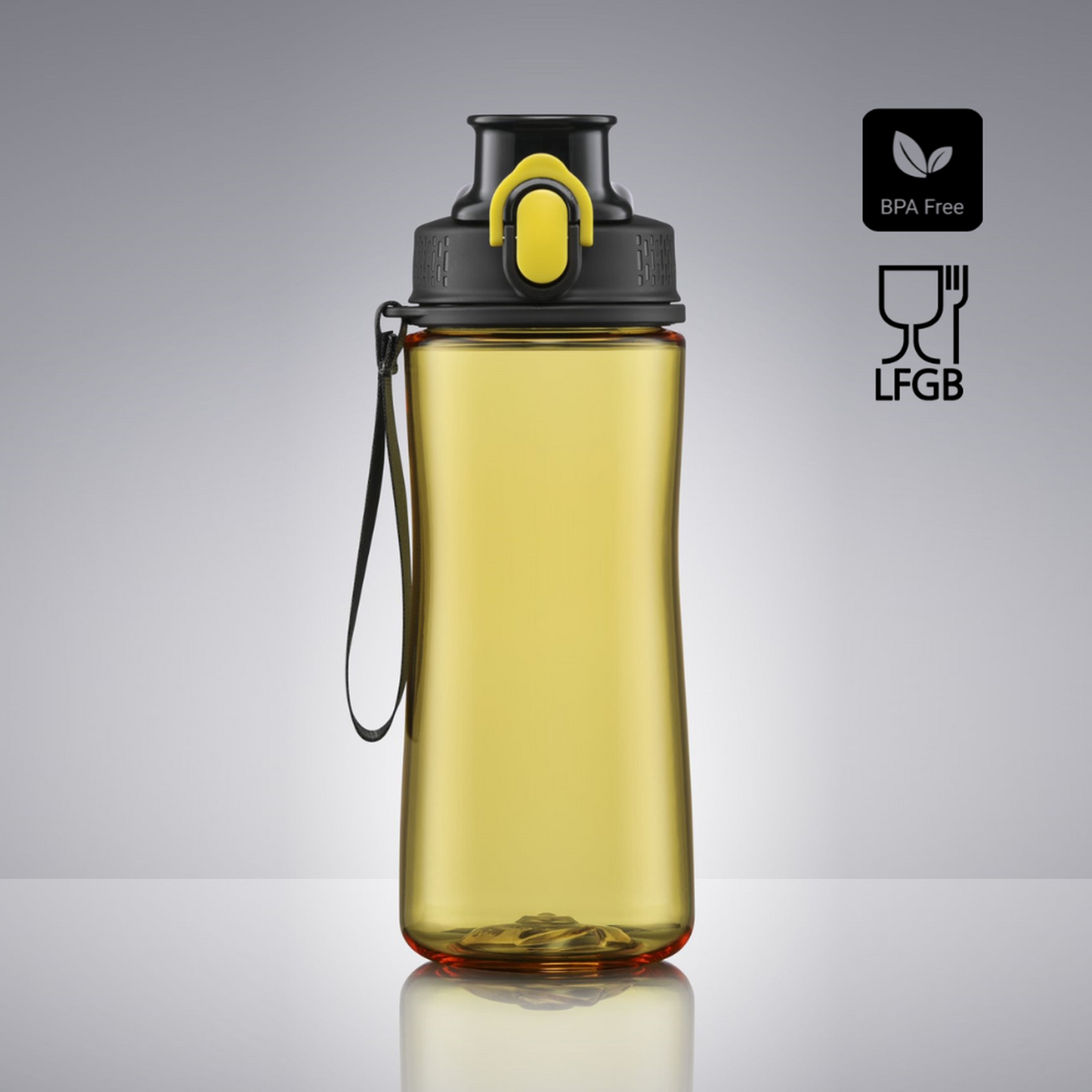 Colorissimo NEON WATER BOTTLE Tritan™ 550ML Esim. 20kpl. 1-värimerkkauksella.