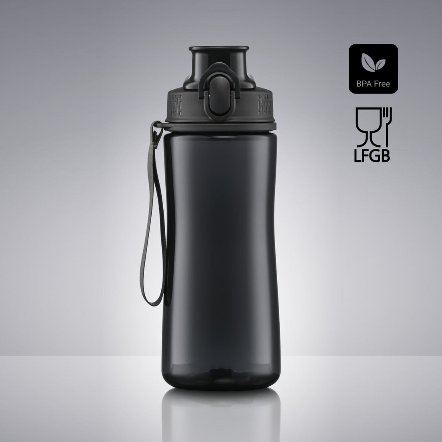 Colorissimo NEON WATER BOTTLE Tritan™ 550ML Esim. 20kpl. 1-värimerkkauksella.