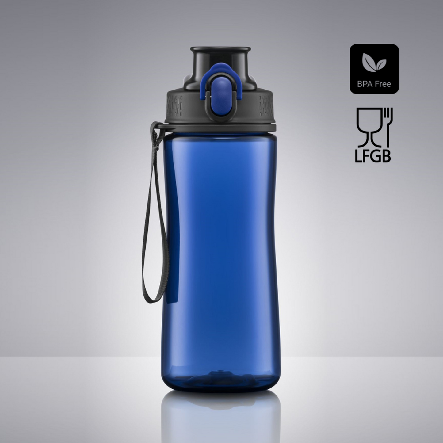 Colorissimo NEON WATER BOTTLE Tritan™ 550ML Esim. 20kpl. 1-värimerkkauksella.