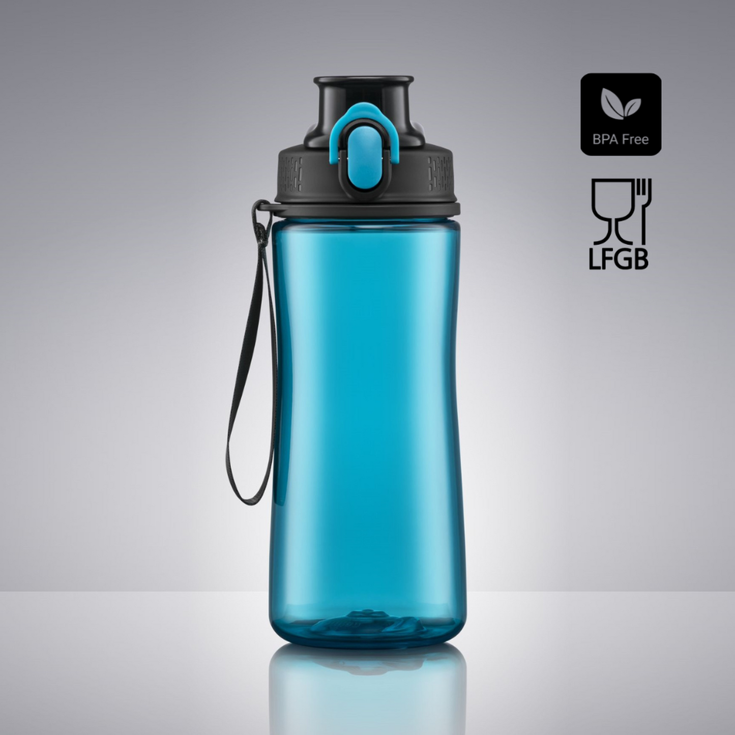 Colorissimo NEON WATER BOTTLE Tritan™ 550ML Esim. 20kpl. 1-värimerkkauksella.