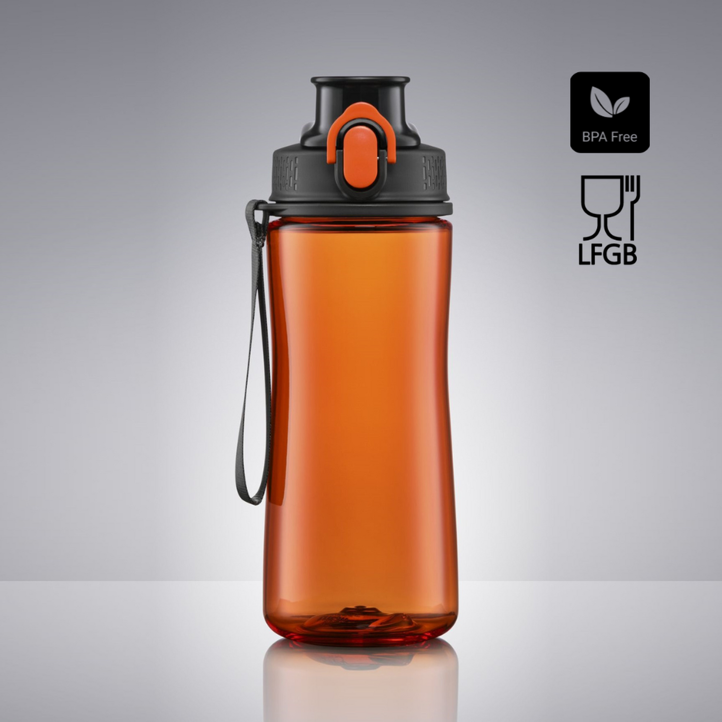Colorissimo NEON WATER BOTTLE Tritan™ 550ML Esim. 20kpl. 1-värimerkkauksella.