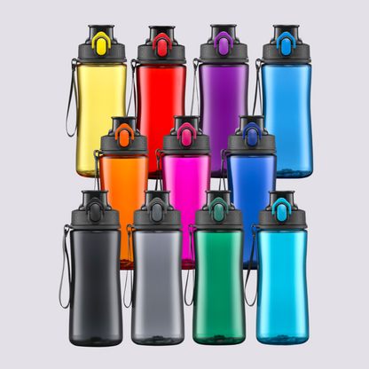 Colorissimo NEON WATER BOTTLE Tritan™ 550ML Esim. 20kpl. 1-värimerkkauksella.