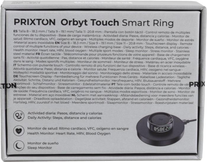 Prixton Orbyt Touch älysormus työntekijöille ja yrityslahjaksi