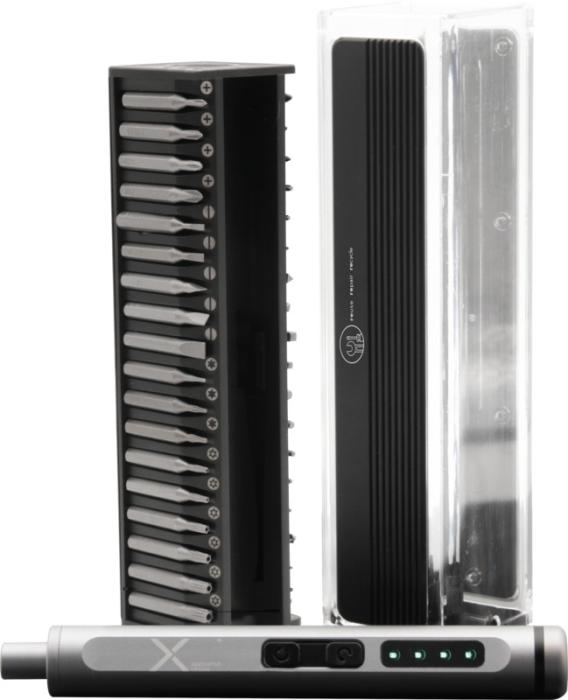 SCX.design T31 40-in-1 sähköinen tarkkuusruuvimeisselisarja minimitilaus. 25 kpl. kaiverruksella 3v. takuu!