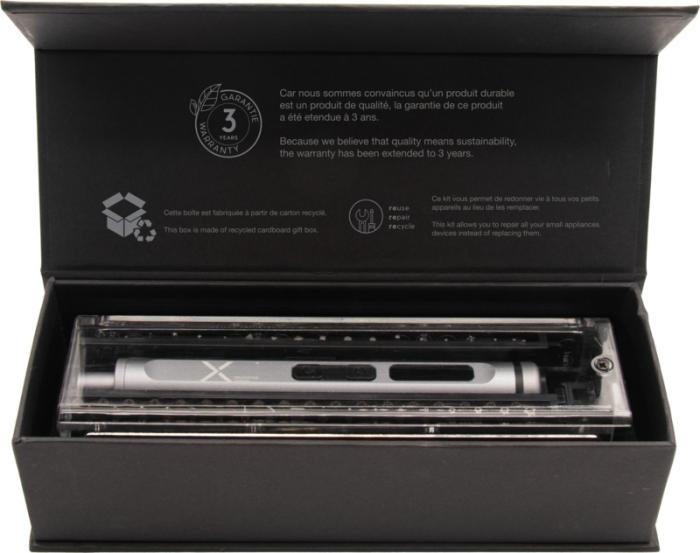 SCX.design T31 40-in-1 sähköinen tarkkuusruuvimeisselisarja minimitilaus. 25 kpl. kaiverruksella 3v. takuu!