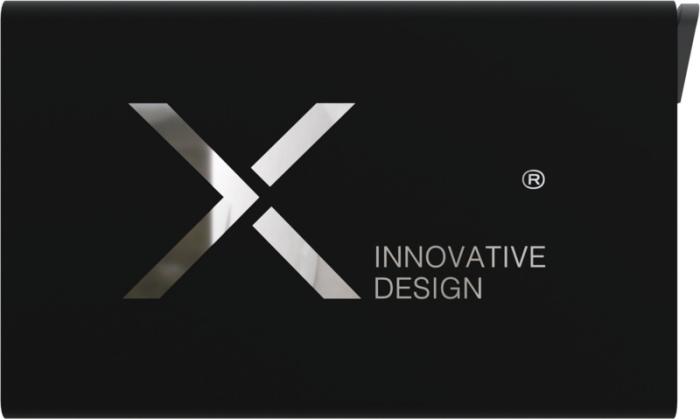 SCX.design O35 – magneettinen RFID-korttipidike. Esim. 25kpl. laserkaiverruksella.