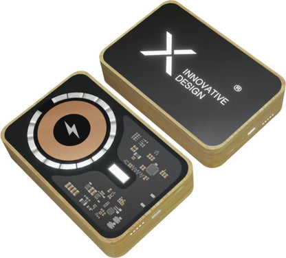 SCX.design P27 Bambu MagSafe Varavirtalähde. Esim. 25kpl. merkkauksella.