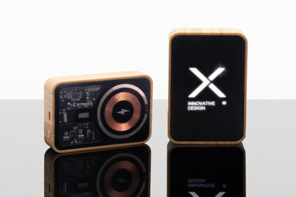 SCX.design P27 Bambu MagSafe Varavirtalähde. Esim. 25kpl. merkkauksella.