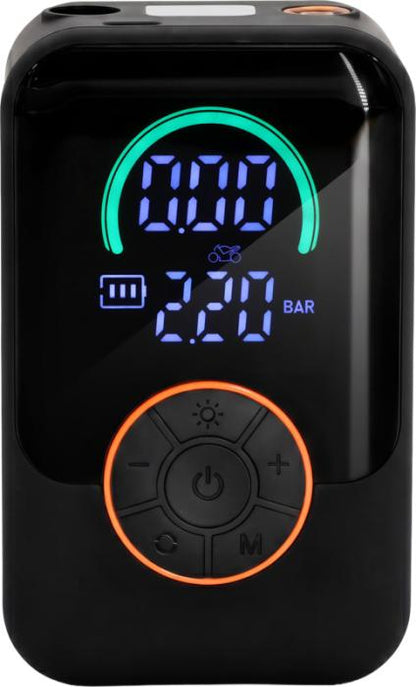 SCX.design T40 akkukompressori 3000 mAh | Kannettava rengaspumppu alk. 25 kpl.