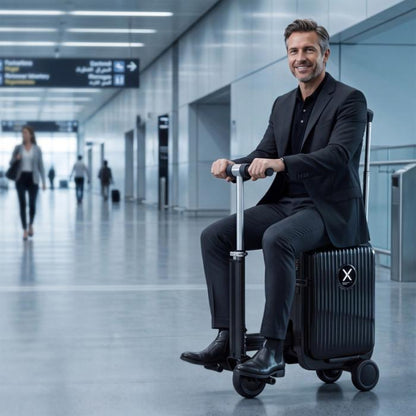SCX.design RideCase sähköpotkulauta ja matkalaukku, 10 kpl logolla