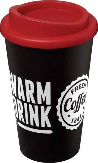 Americano® 350 ml eristetty muki – mukauta omalla designilla! Esim. 50kpl.