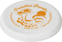 Crest, kierrätetty frisbee. Esim. 250kpl. 1-väripainatuksella.