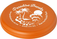 Crest, kierrätetty frisbee. Esim. 250kpl. 1-väripainatuksella.