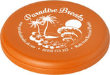 Crest, kierrätetty frisbee. Esim. 250kpl. 1-väripainatuksella.
