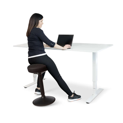 FitSit aktiivituoli, musta kangas | Ergonominen tuoli aktiiviseen työskentelyyn
