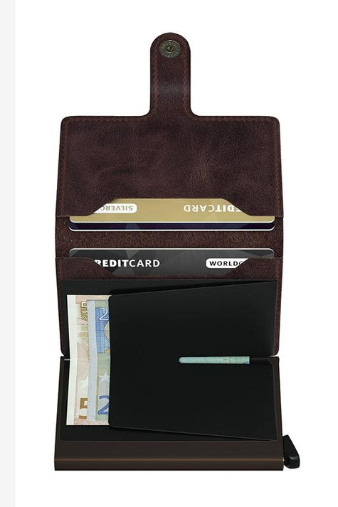 Secrid Miniwallet – Premium RFID-lompakko yrityslahjoihin 2 vuoden takuulla! Esim. 5kpl.