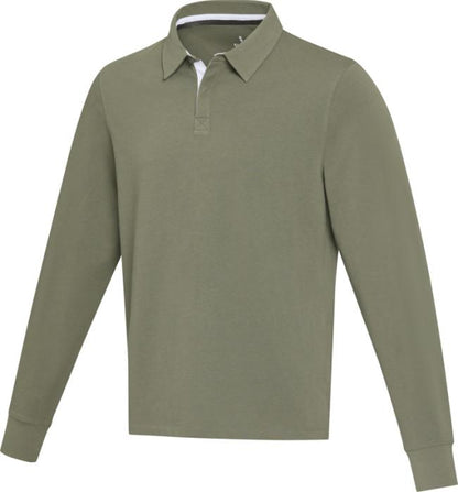 Elevate Clyde GOTS orgaaninen rugby-poolopaita painatuksella, unisex (alk. 32€/kpl.)