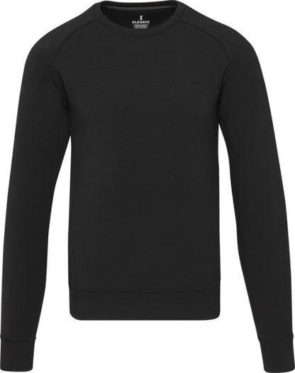 Elevate Yukon urheilullinen interlock-neulepusero pyöreällä pääntiellä, unisex. Esim. 5kpl. painatuksella.