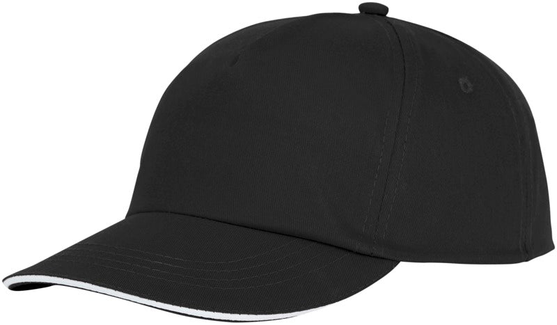 Elevate Styx 5-paneeli-sandwich-lippis. esim. 25kpl. fullcolor DTF-painettuna.