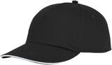 Elevate Styx 5-paneeli-sandwich-lippis. esim. 25kpl. fullcolor DTF-painettuna.