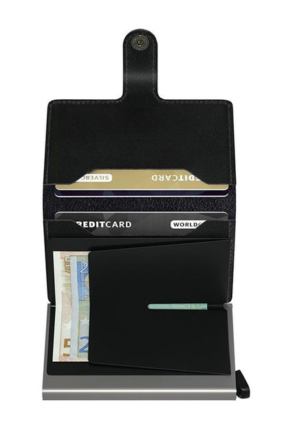 Secrid Miniwallet – Premium RFID-lompakko yrityslahjoihin 2 vuoden takuulla! Esim. 5kpl.