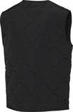 Elevate Quartz GRS-kierrätetty tikattu liivi, unisex - Musta esim. 5kpl. brodeerauksella