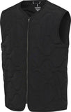 Elevate Quartz GRS-kierrätetty tikattu liivi, unisex - Musta esim. 5kpl. brodeerauksella