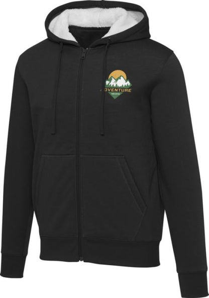 Elevate Natron täysvetoketjullinen sherpahuppari