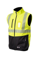 Priha 4138 Huomiovärinen Softshell Pusero EN 20471 Lk.2