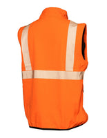 Priha 4145 Huomiovärinen Softshell Pusero EN 20471 Lk.2 Oranssi