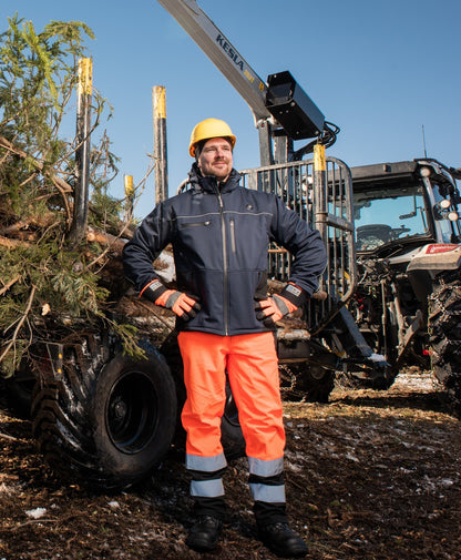 Priha Artic 3 WP talvitakki lämmityspaneeleilla sini/musta - 4153