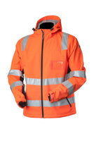 Priha TopGreen© 3 Vuodenajan Softshell Huomiopusero EN 20471 Lk.2 Keltainen tai Oranssi!