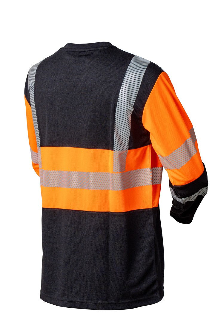 Priha 4384 pitkähihainen huomiopaita, EN ISO 20471 luokka 1