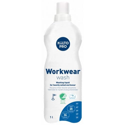 Kiilto Pro Workwear wash työvaatepesuneste 1l 63271