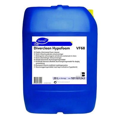 Diversey Diverclean Hypofoam VF68 – Klooripitoinen vaahtopesuaine 20L