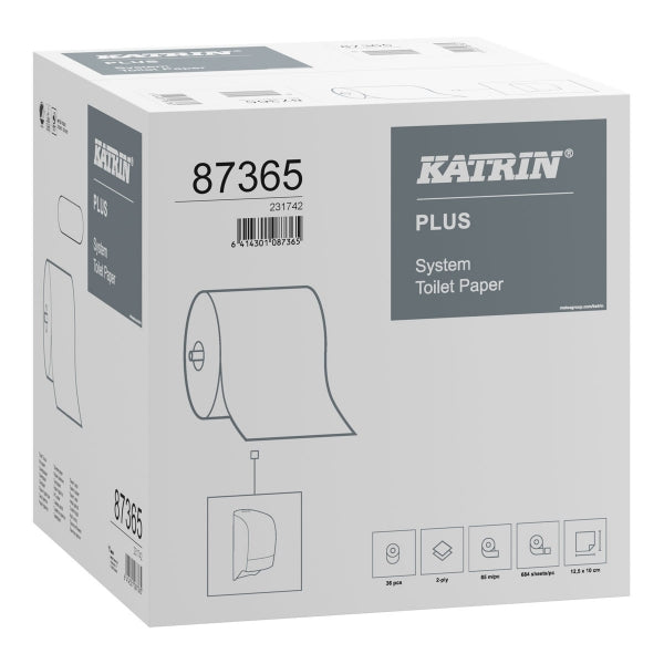 Katrin Plus System Wc-paperi 680 laatikko