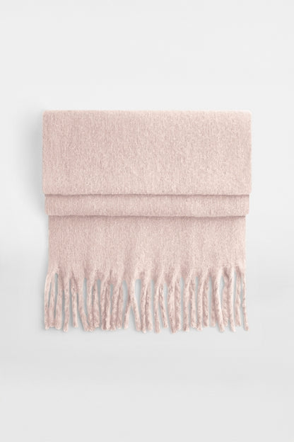 FLUFFY Huivi + LAHJAPAKKAUS (Yksivärisiä ja ruudullisia)