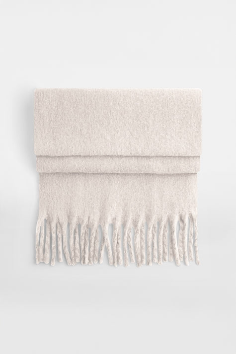 FLUFFY Huivi + LAHJAPAKKAUS (Yksivärisiä ja ruudullisia)