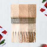 FLUFFY Huivi + LAHJAPAKKAUS (Yksivärisiä ja ruudullisia)