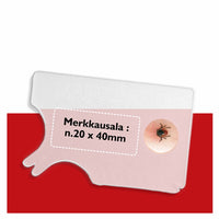 Safecard punkinpoistaja, painettuna