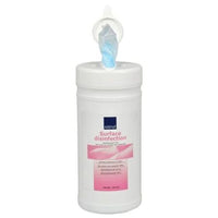 ABENA desinfektioliina pinnoille 72% 20x20cm purkissa 150kpl, 9,90€ purkki